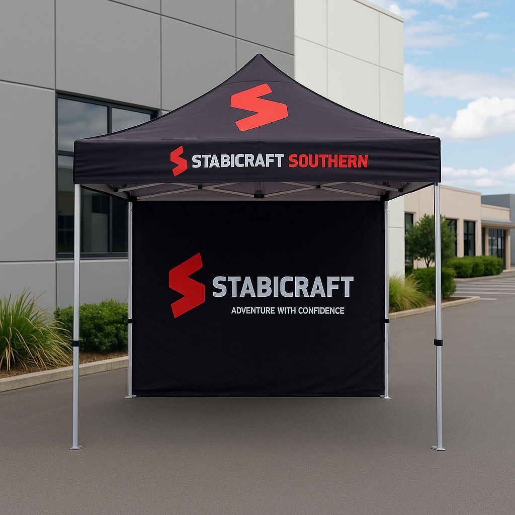 Custom Branded 3x3m Premium Aluminium Gazebo