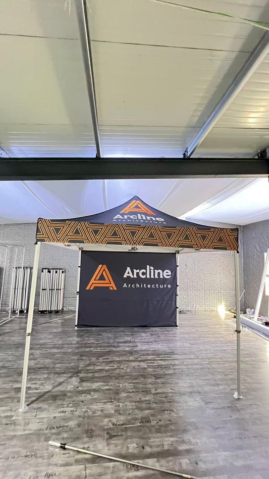 Custom Printed Gazebos for Events — 3x3 & 3x6 Steel and Aluminium Options