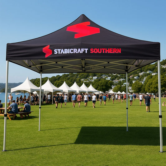 Custom Branded 3x3m Premium Aluminium Gazebo
