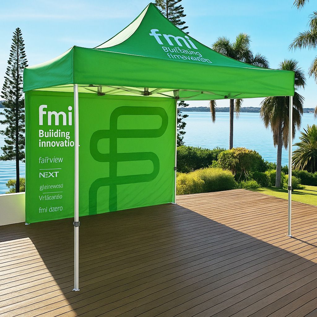 Custom Branded 3x3m Heavy Duty Steel Gazebo NZ Best Price