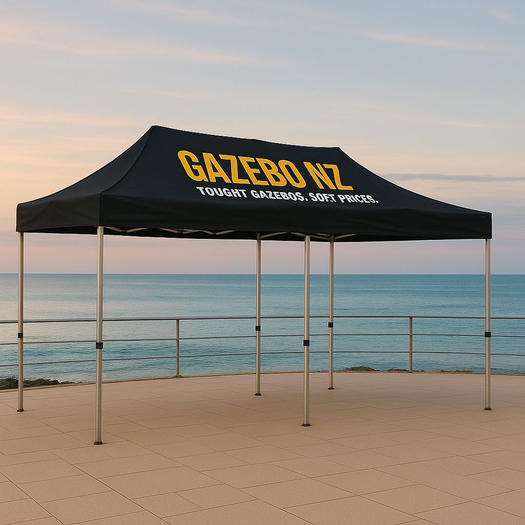 Custom Branded 3x6m Aluminium Gazebo NZ $1995+