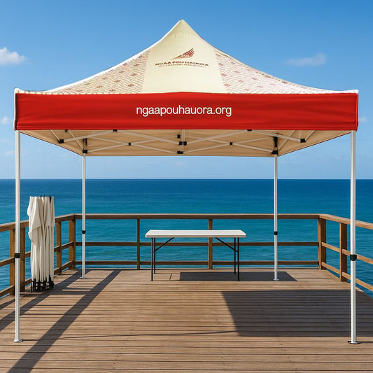 Custom Branded 3x3m Heavy Duty Steel Gazebo NZ Best Price